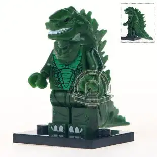 pg1147 经典电影电视系列哥斯拉拼装积木人仔