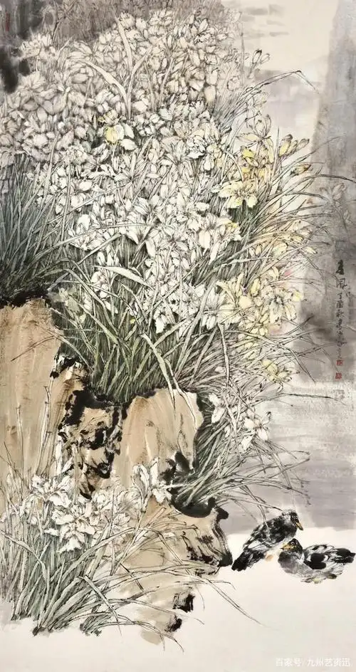 朱建平:从生活中汲取写意花鸟的创作灵感