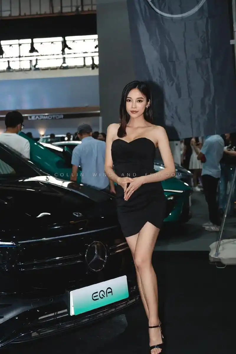 端午不拍龙舟02拍车模  #广州国际车展 #车展模 - 抖音