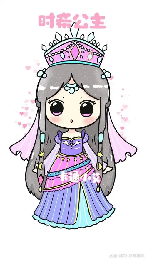 公主简笔画来啦,包含十二星座系列小公主,可爱卡通动漫公主,只要几