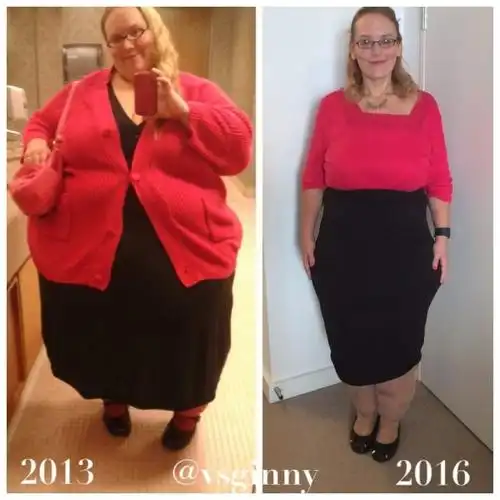 胖子都是潜力股!减肥成功人们的前后差异对比照