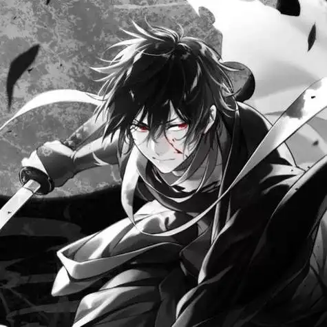 暗黑系男生叼着烟的动漫头像