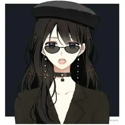 高冷酷女孩头像卡通动漫图片分享一下