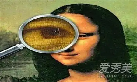 两个蒙娜丽莎重叠恐怖图片