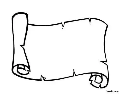 卷宗简笔画卡通