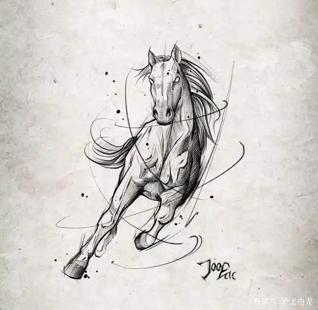 30张速写小纹身图案手稿