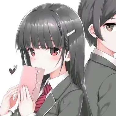 情侣头像2020最新动漫高清青春热恋的甜美情侣头像动漫图片