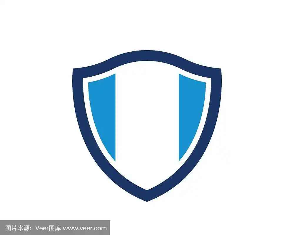 盾形符号标志模板矢量