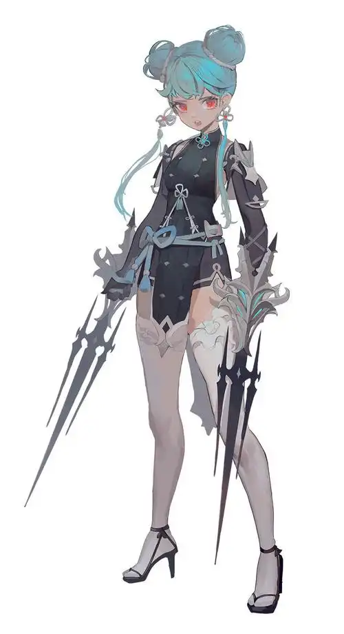 全身,动漫,女生