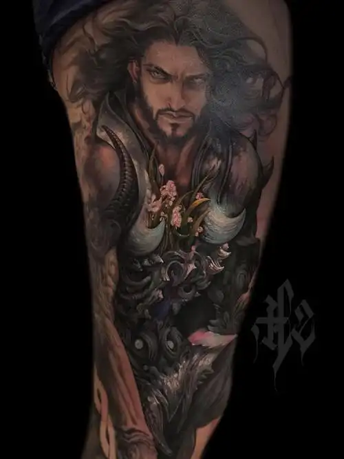 哈迪斯_纹身图案手稿图片_sheng的纹身作品集