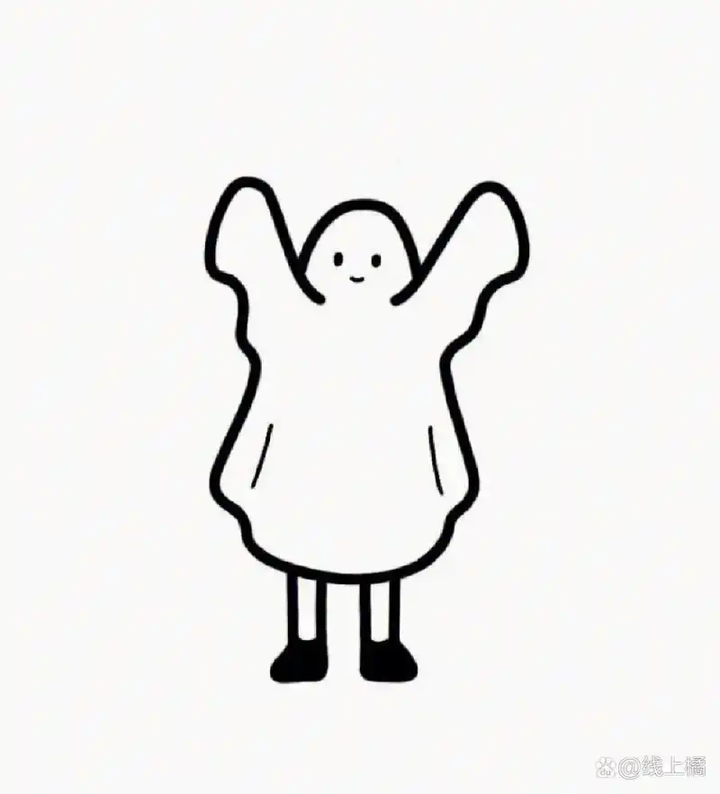 好喜欢这样的白底wechat头像