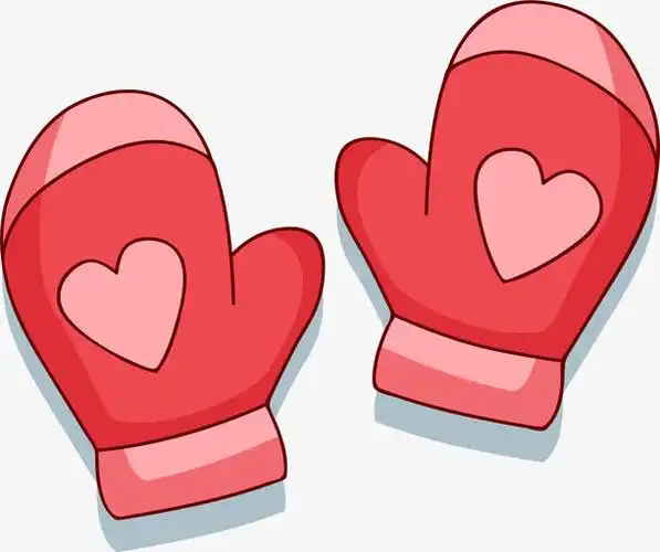 关键词 : 卡通装饰,粉色手套,设计图,手绘衣物,矢量图案,彩色底纹