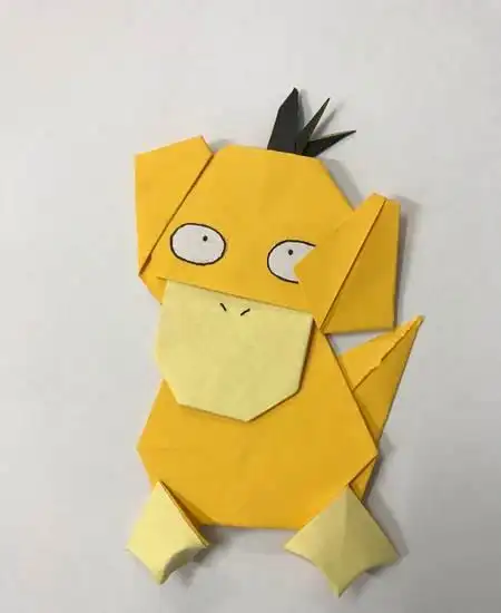 宠物小精灵折纸可达鸭