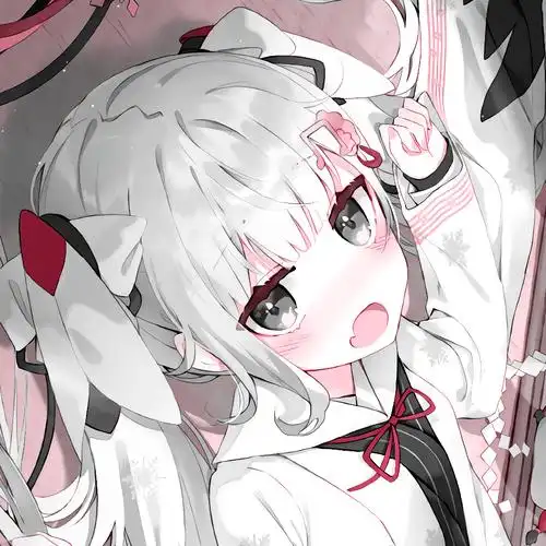 甜美调色动漫女生头像