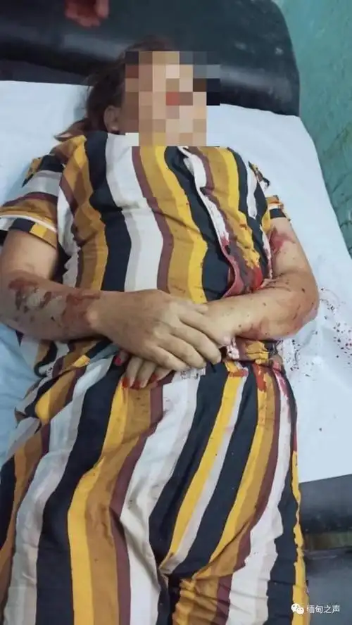 近期勿靠近缅甸军营,一女性在军营前被流弹击中死亡