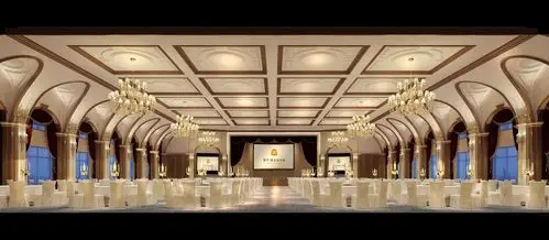 中式宴会厅效果图