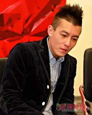 陈冠希莫西干式短发 短发清爽的莫西干(4)_发型师姐
