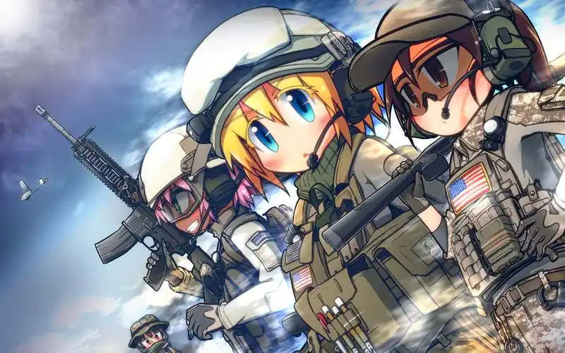 动漫中的美军特种部队第8期