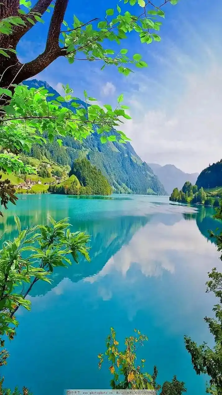 青山绿水!快把自己放进美丽的风景里#维美溶图#壁纸风景 #友 - 抖音