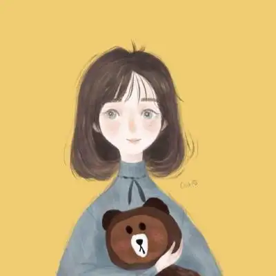 千鹤/手绘文静少女/cink临_女生头像_我要个性网