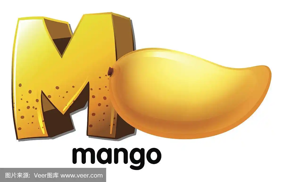 字母m代表芒果