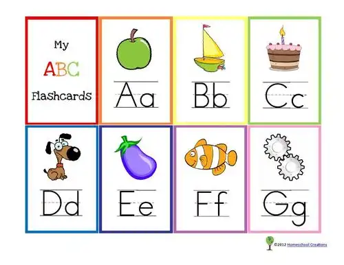 26个英语字母卡