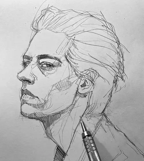 线描大师的人物作品