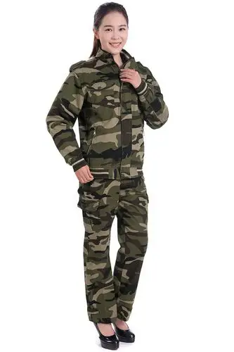 2018迷彩服套装男女秋季加厚特种户外作训服军训服工作服劳保服