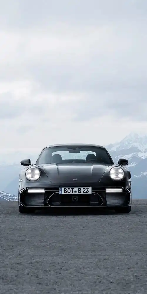 巴博斯版宽体保时捷911turbos破百25秒