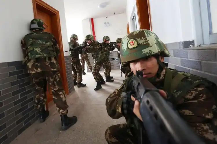 模拟实战环境,山地捕歼战斗,处置爆恐袭击……近日,武警广东总队执勤