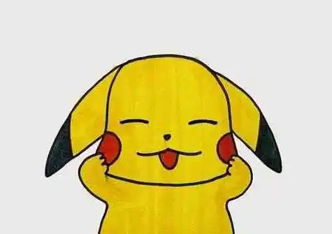 呆萌彩色皮卡丘简笔画怎么画 简单又可爱皮卡丘简笔画画法步骤