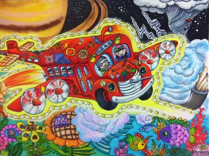 全国科幻美术画一等奖作品