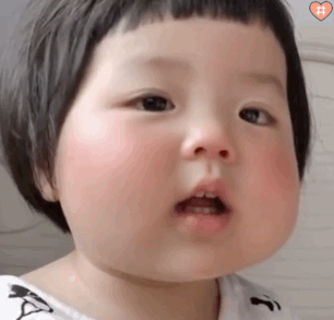 大胖脸可爱萌娃丸子妹表情包-表情包网站