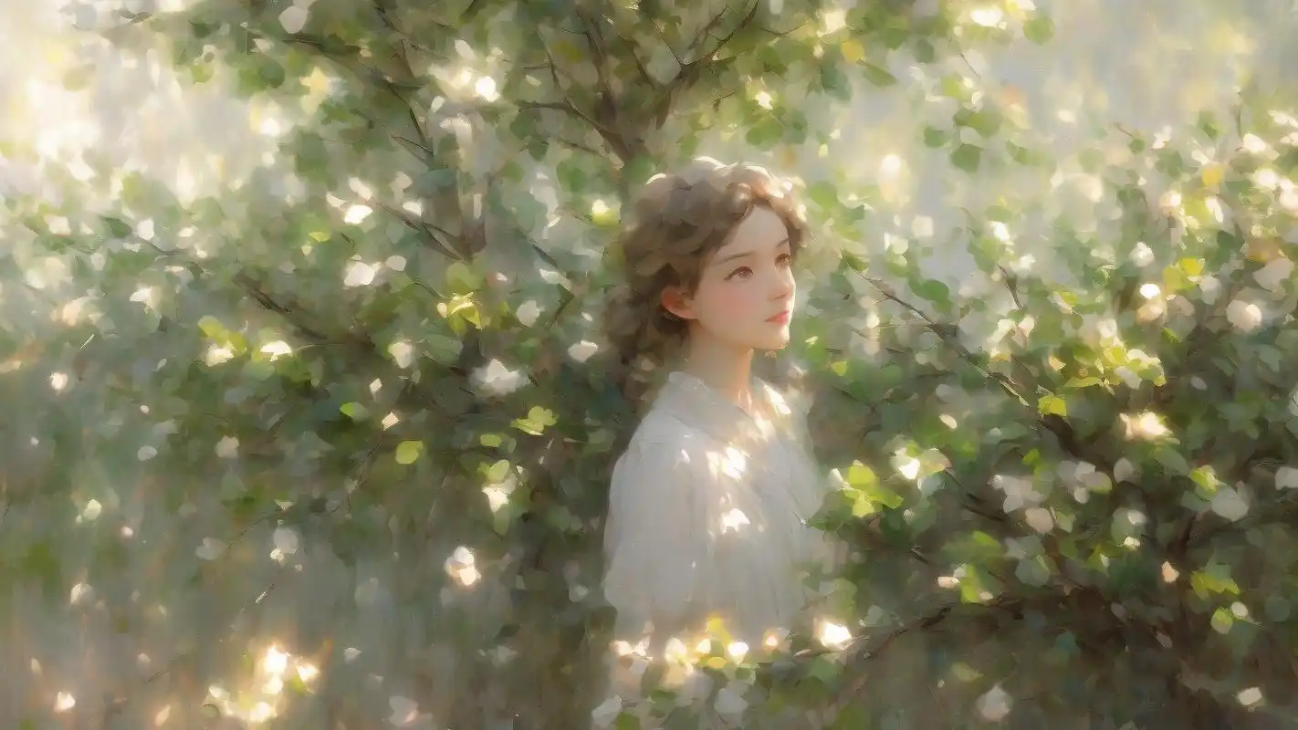 92人像与绝美风景的融合背景9815