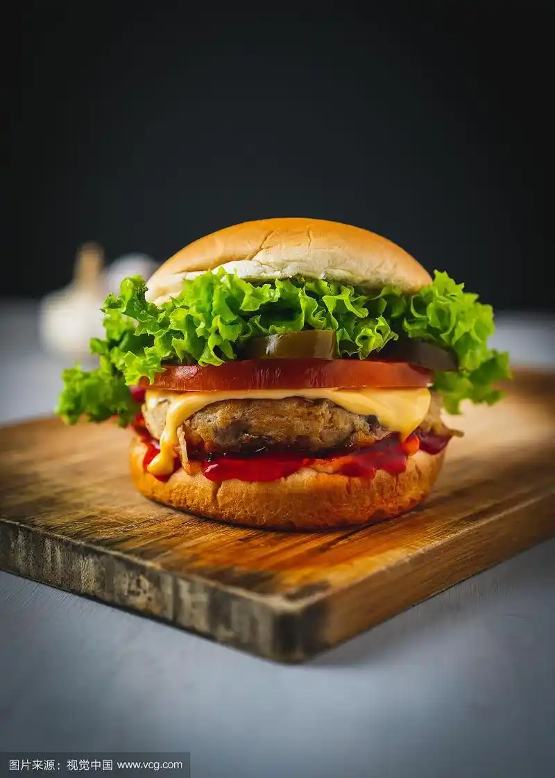 菲律宾西格鸡肉汉堡