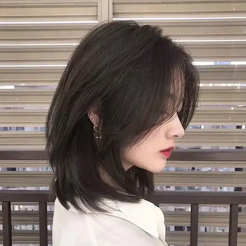 武士假发鲻鱼头发型燕尾发型帅气中性蓬松自然狼尾发男女通用假毛