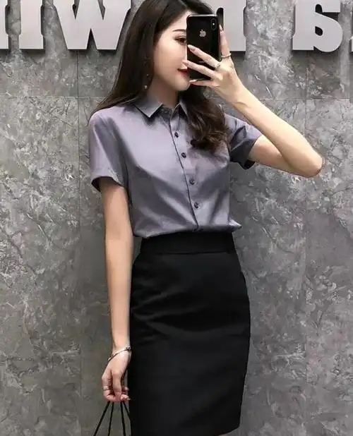 第一类型:职业半身裙