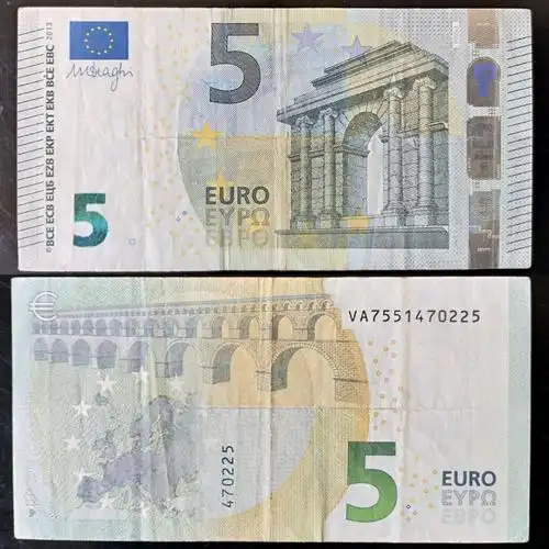 160×82 2013版无500面值欧元 第二序列(2013年开始) 欧元硬币: 硬币