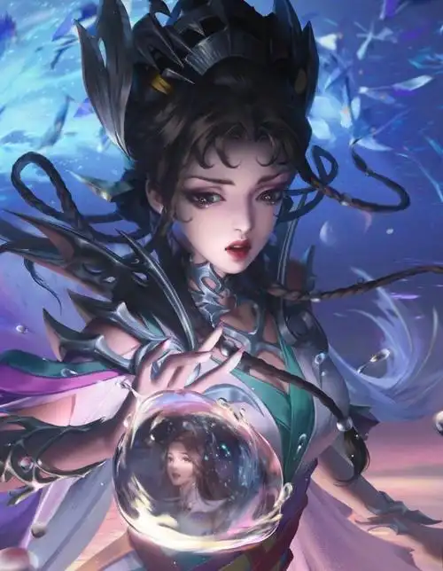 王者荣耀芈月白晶晶和谐版高清壁纸