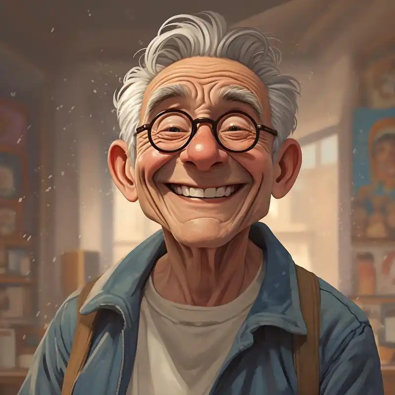 爷爷卡通头像,快来看看吧90 今天给大家分享一组超有趣的爷爷卡通