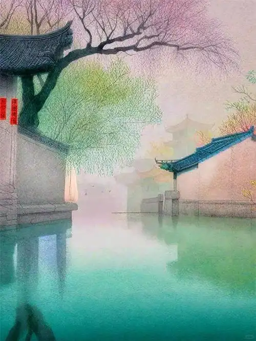 绿竹入幽径,青萝拂行衣.40句清新俊逸诗词:如此景致马上陶醉了