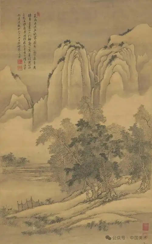 王翚山水画的仿古和融合