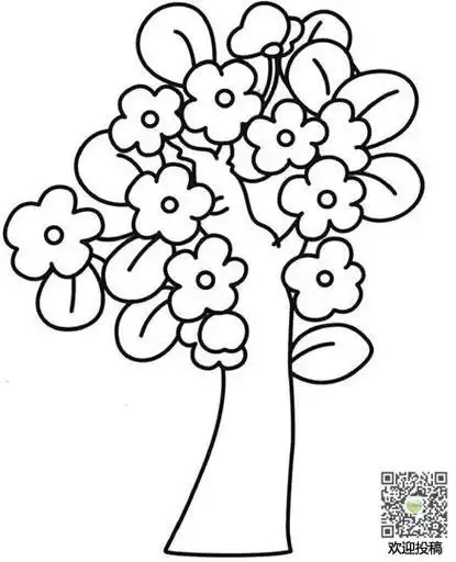 桃树怎么画