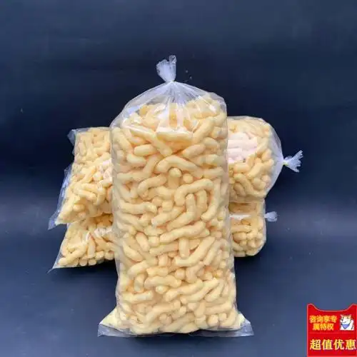 膨化爆米花食品食品袋袋子透明包装塑料袋直筒长条礼品袋