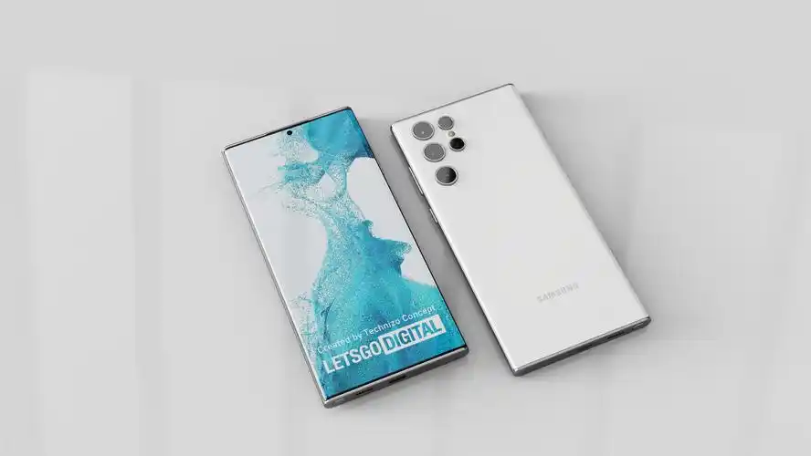 三星galaxys22系列内置壁纸曝光还有最新渲染图