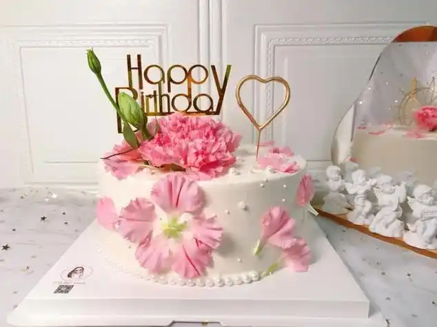 生日蛋糕妈妈八寸鲜花生日蛋糕妈妈八寸鲜花图片