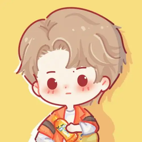 卡通头像   #q版人物  #王一博  #绘画过程  #头像分享