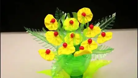 教你用塑料瓶制作漂亮的手工花,简单易学!