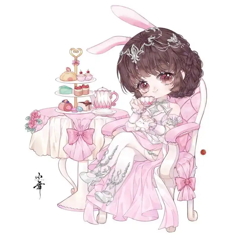 q版·小舞    # 	 96sweetie 	 周一好78 甜蜜来袭,请接收93