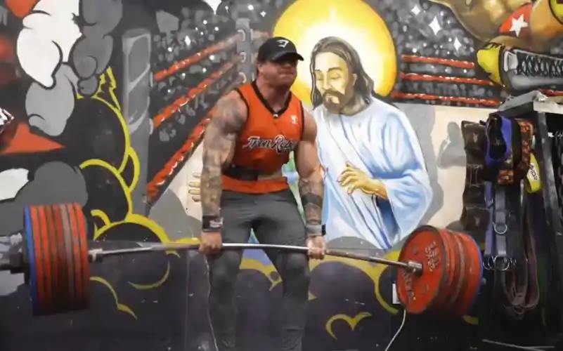 力量举蒋哈克最新硬拉415kg完整训练记录